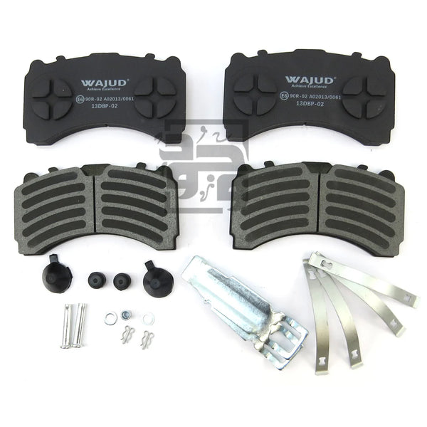 Brake Pad Kit, 207,6x111,7x30, Repl. WVA: 29244, 29245 (13DBP-12)